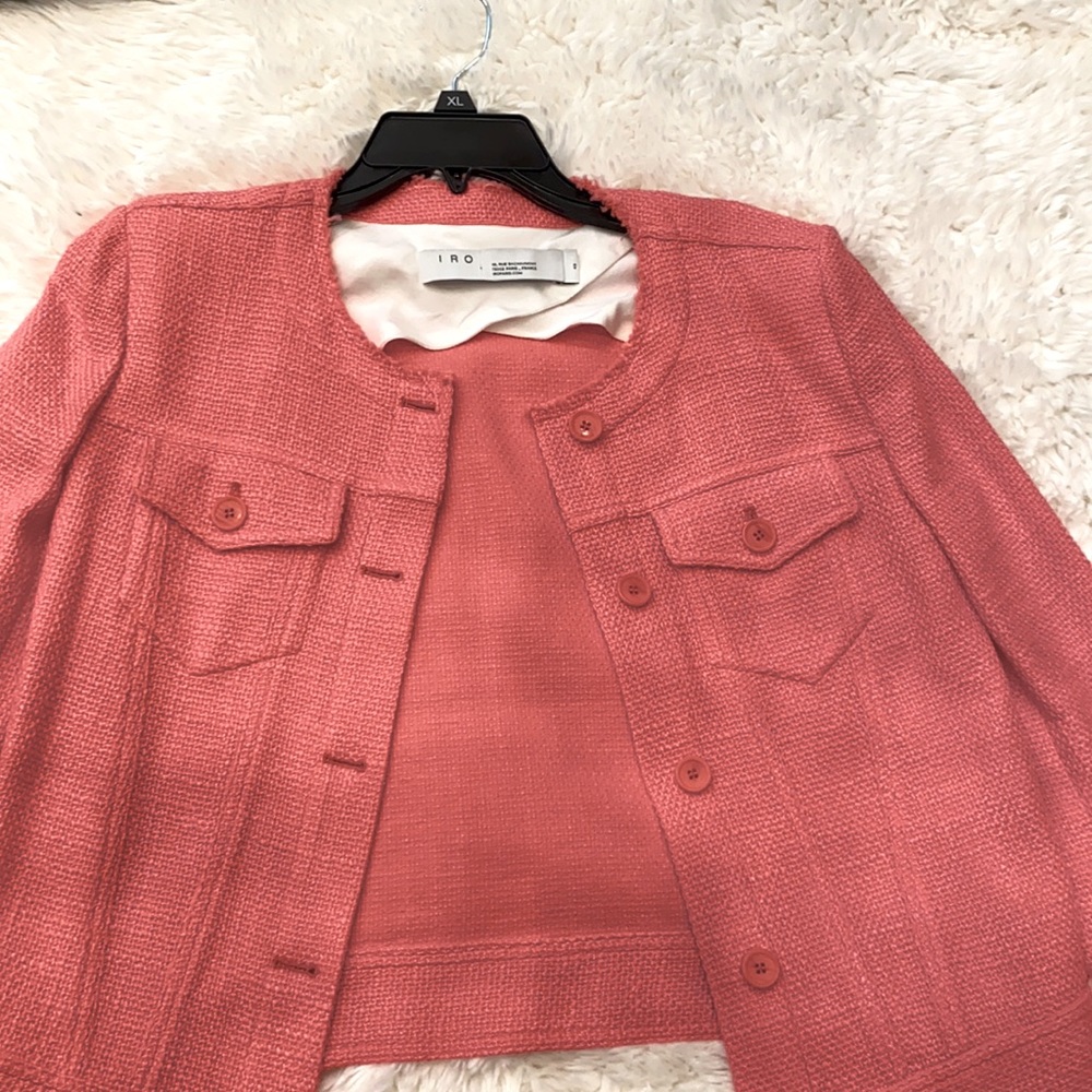 IRO salmon pink Jacket 💖